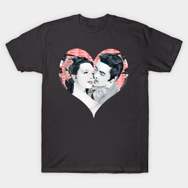 Valentines day Zorro fan art. T-Shirt by Indigenous Bert